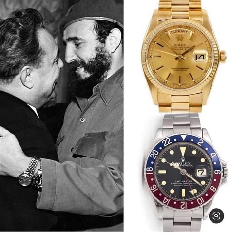 fidel castro rolex watch